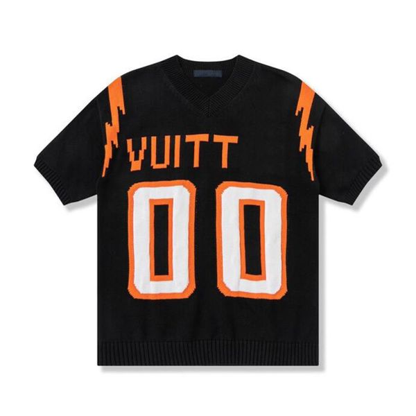 eu size new letter printed t-shirt 2022 women's men's versatile designer short sleeve loose bottoming shirt353d, Black;brown
eu size new letter printed t-shirt 2022 women's men's versatile designer short sleeve loose bottoming shirt353d, Black;brown