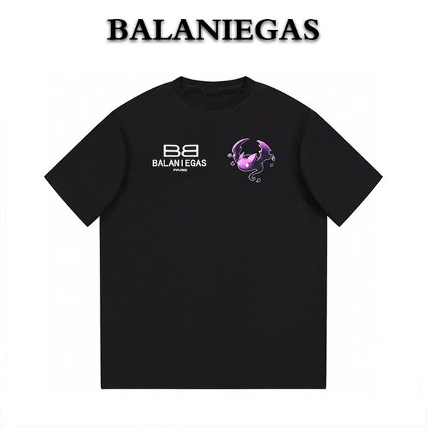 cotton and silk balaniegas paris home summer trend brand popular short sleeve t-shirt alien animal print loose crewneck top, White;black
cotton and silk balaniegas paris home summer trend brand popular short sleeve t-shirt alien animal print loose crewneck top, White;black