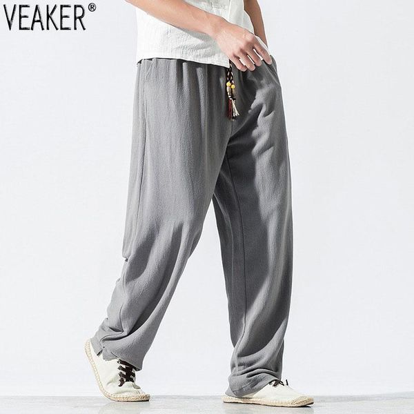 pants 2021 new men's loose linen straight pants male solid color breathable cotton linen trousers streetwear fitness pants m5xl, Black
pants 2021 new men's loose linen straight pants male solid color breathable cotton linen trousers streetwear fitness pants m5xl, Black