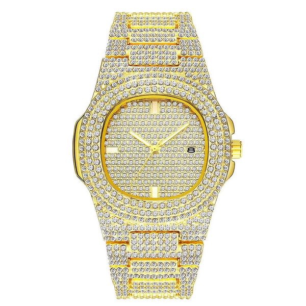 fashion men women watch diamond iced out designer watches 18k gold stainless steel quartz movement male female gift bling wristwat258x, Slivery;brown
fashion men women watch diamond iced out designer watches 18k gold stainless steel quartz movement male female gift bling wristwat258x, Slivery;brown