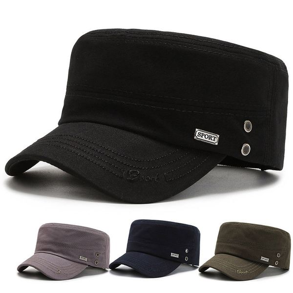 ball caps fashion design flat baseball cap men's middleaged and elderly outdoor fishing hiking sports fit pure cotton army hat 230421, Blue;gray
ball caps fashion design flat baseball cap men's middleaged and elderly outdoor fishing hiking sports fit pure cotton army hat 230421, Blue;gray