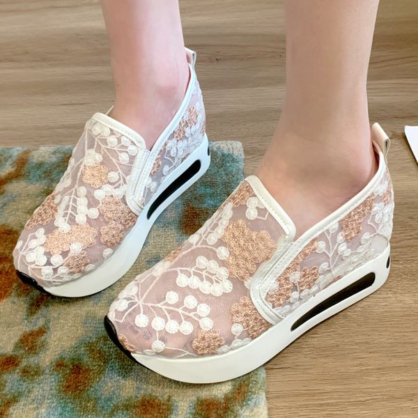 dress shoes wedge shoes for women 2023 mesh embroidered sneaker fashion comfortable casual platform sneakers 230421, Black
dress shoes wedge shoes for women 2023 mesh embroidered sneaker fashion comfortable casual platform sneakers 230421, Black