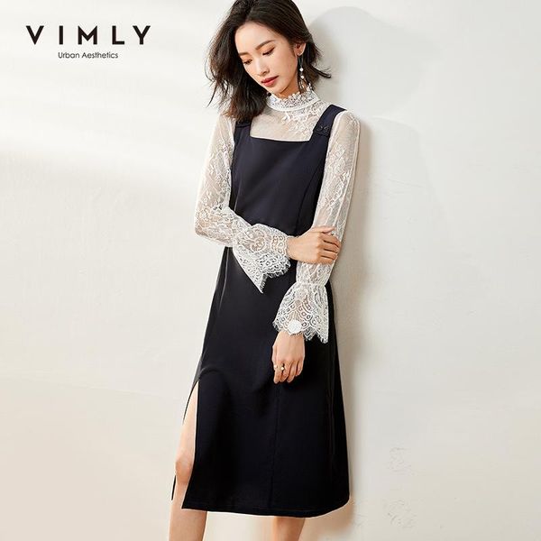 dress vimly tweedelige set vrouwen office lady elegant lace blouse solide band jurk riem herfst kleding vrouwelijke outfits f0262, White
dress vimly tweedelige set vrouwen office lady elegant lace blouse solide band jurk riem herfst kleding vrouwelijke outfits f0262, White