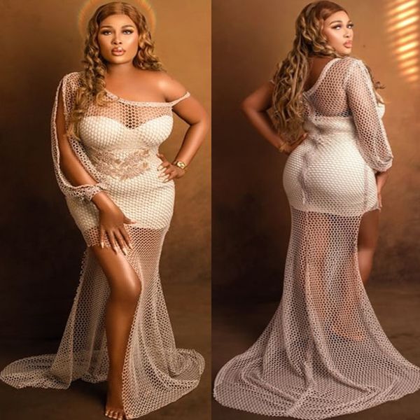 2023 april aso ebi mermaid lace prom dress beaded one shoulder evening formal party second reception birthday engagement gowns dresses robe, Black
2023 april aso ebi mermaid lace prom dress beaded one shoulder evening formal party second reception birthday engagement gowns dresses robe, Black