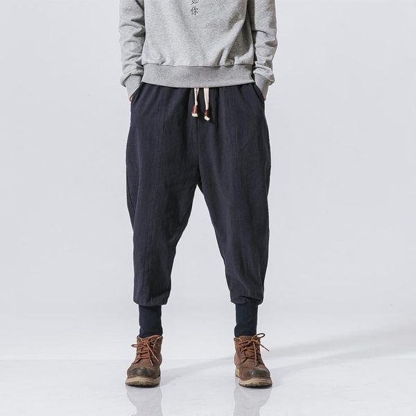 pants harem casual men's pants streetwear cotton mens sweatpants solid joggers men fashion anklelength trousers for men, Black
pants harem casual men's pants streetwear cotton mens sweatpants solid joggers men fashion anklelength trousers for men, Black