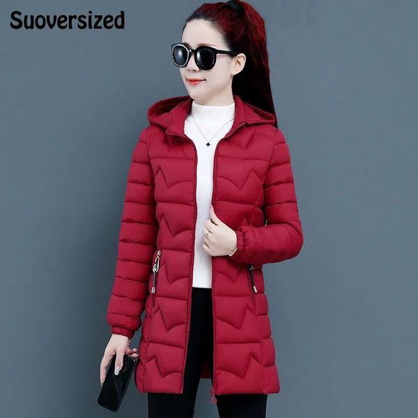leather elegant warm thin cotton padded parkas oversized 6xl slim hooded thin jacket korean long sleeve pocket winter coat women outwear, Black
leather elegant warm thin cotton padded parkas oversized 6xl slim hooded thin jacket korean long sleeve pocket winter coat women outwear, Black