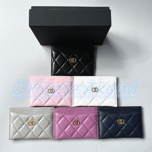 7a quality designer wallets cards holder original with box caviar brand lambskin wristlet cardholder leather luxury womens coin pu286z, Red;blue
7a quality designer wallets cards holder original with box caviar brand lambskin wristlet cardholder leather luxury womens coin pu286z, Red;blue