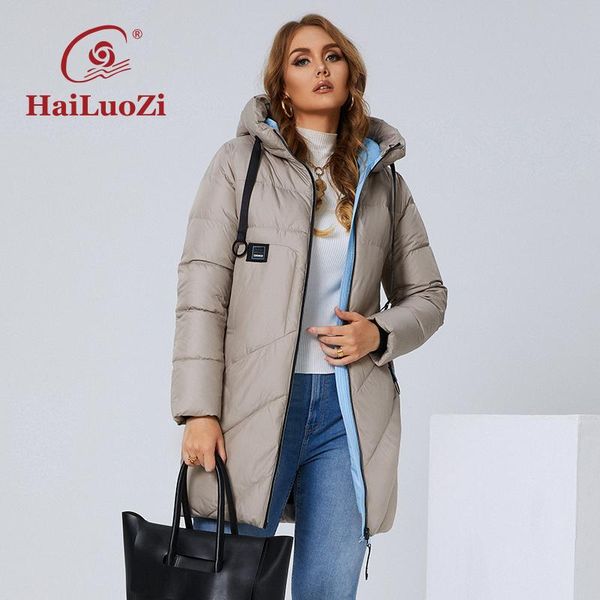 leather hailuozi 2022 winter women's jacket long thick cotton big pockets ladies coat fashion cversize l4xl female casual coats 6896, Black
leather hailuozi 2022 winter women's jacket long thick cotton big pockets ladies coat fashion cversize l4xl female casual coats 6896, Black