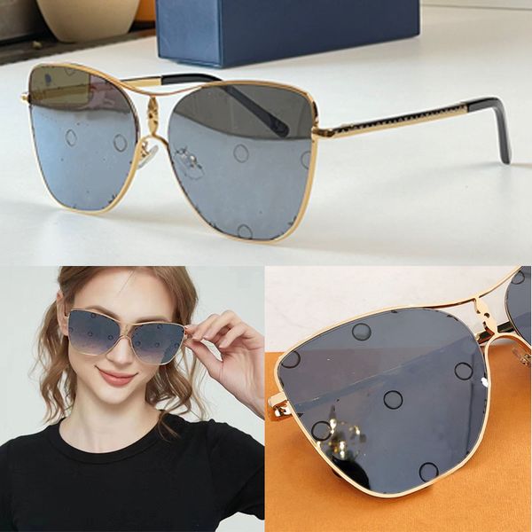 Designer Star Metal Square Sunclasses Fashion Luxury Womens Gradient with Printed Eye Glasses Middle Floral Decoration Alphabet Signature on temples Z1871U party
Designer Star Metal Square Sunclasses Fashion Luxury Womens Gradient with Printed Eye Glasses Middle Floral Decoration Alphabet Signature on temples Z1871U party