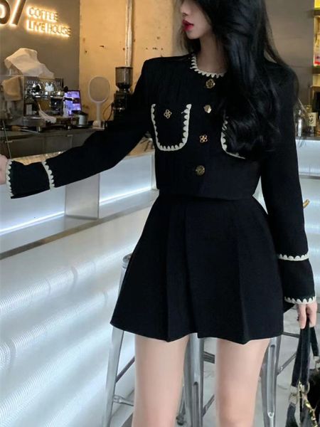 two piece dress french elegant two piece set women korean fashion chic party mini skirt suit female long sleeve designer skirt set autumn 23, White
two piece dress french elegant two piece set women korean fashion chic party mini skirt suit female long sleeve designer skirt set autumn 23, White