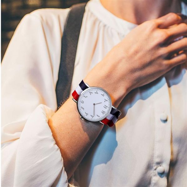 geneva new nylon canvas casual watch fashion ultra-thin dial personality wild ladies watch306q, Slivery;brown
geneva new nylon canvas casual watch fashion ultra-thin dial personality wild ladies watch306q, Slivery;brown