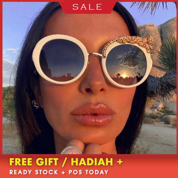 luxury designer brand sunglasses uv400 23 new fashion personality walk show fan in star same diamond rimmed round frame sunglass, White;black
luxury designer brand sunglasses uv400 23 new fashion personality walk show fan in star same diamond rimmed round frame sunglass, White;black