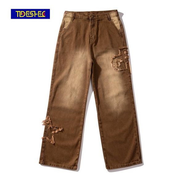 pants vintage loose pants wideleg pants embroidered star men streetwear baggy jeans 2021 new straight leg pants washed denim trousers, Black
pants vintage loose pants wideleg pants embroidered star men streetwear baggy jeans 2021 new straight leg pants washed denim trousers, Black