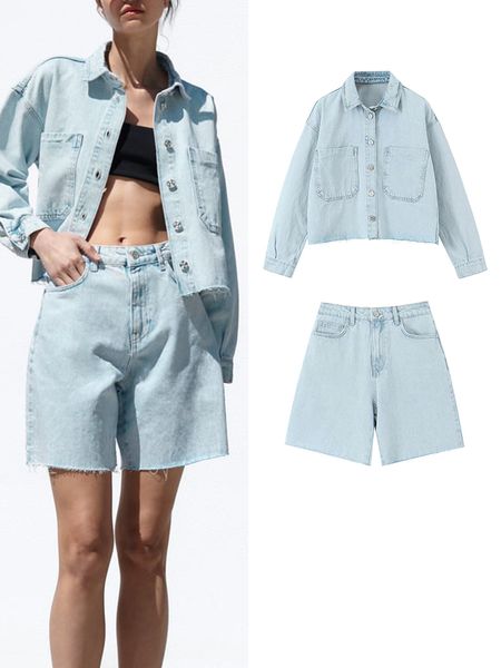 women's tracksuits spring denim shorts set elegant korean style long sleeve jacket suit with 2 piece sets fashion female streetwear 230, Gray
women's tracksuits spring denim shorts set elegant korean style long sleeve jacket suit with 2 piece sets fashion female streetwear 230, Gray