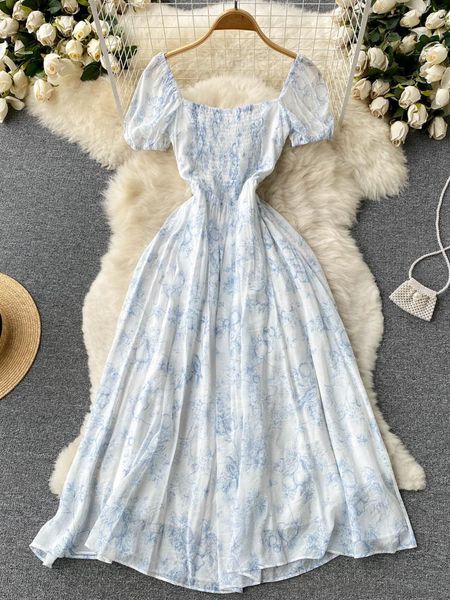 dresses french floral dress summer quare neck vintage printed chiffon dresses ladies a line short sleeve elegant beach robe vestidos, Black;gray
dresses french floral dress summer quare neck vintage printed chiffon dresses ladies a line short sleeve elegant beach robe vestidos, Black;gray
