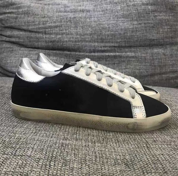 designer sneakers classic sequin casual shoes italy brand super star sneaker do-old dirty trainers men women trainer, Black
designer sneakers classic sequin casual shoes italy brand super star sneaker do-old dirty trainers men women trainer, Black