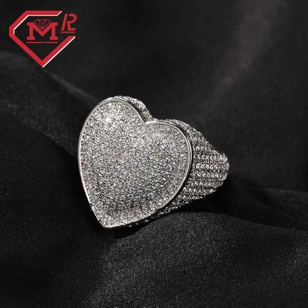 designer jewelryfancy women ring white gold plated pave set moissanite heart shape ring 925 pure silver iced out ring for women
designer jewelryfancy women ring white gold plated pave set moissanite heart shape ring 925 pure silver iced out ring for women