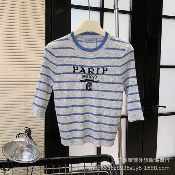 26% off early spring new family contrast grey blue stripe letter jacquard slim fit short round neck pullover knit shirt for women, White;black
26% off early spring new family contrast grey blue stripe letter jacquard slim fit short round neck pullover knit shirt for women, White;black