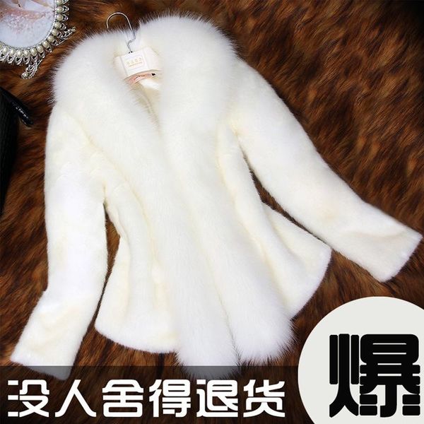 fur winter new fur coat women's short rex rabbit hair 2020 imitation sable fur imitation fur coat fox fur collar slim, Black
fur winter new fur coat women's short rex rabbit hair 2020 imitation sable fur imitation fur coat fox fur collar slim, Black