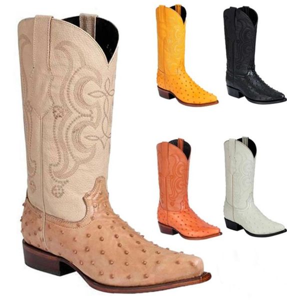 boots vintage cowboy for men leather high punk shoes pointed toe motorcycle men s fashion print ostrich 2212077260746, Black
boots vintage cowboy for men leather high punk shoes pointed toe motorcycle men s fashion print ostrich 2212077260746, Black