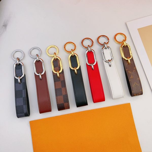 with box bag charm2023 luxury accessories key buckle lovers car keychain handmade designer leather keychains men women bags pendant 7 colors, Black
with box bag charm2023 luxury accessories key buckle lovers car keychain handmade designer leather keychains men women bags pendant 7 colors, Black