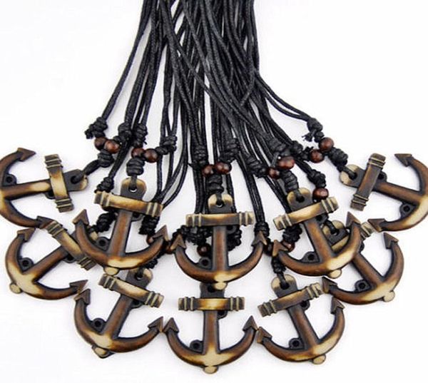 fashion whole 12pcslot navy style yak bone carved sailor anchor pendant necklace for men women039s fashion jewelry gifts m1513120, Silver
fashion whole 12pcslot navy style yak bone carved sailor anchor pendant necklace for men women039s fashion jewelry gifts m1513120, Silver