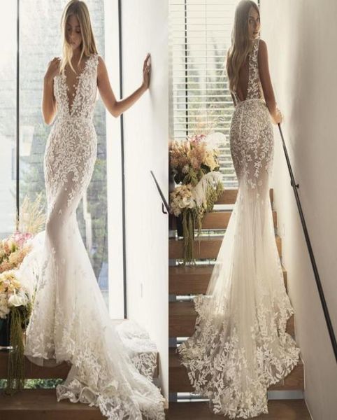 2021 new wedding dresses deep v neck lace beads appliques bridal gowns custom made backless sweep train mermaid wedding dress5855859, White
2021 new wedding dresses deep v neck lace beads appliques bridal gowns custom made backless sweep train mermaid wedding dress5855859, White