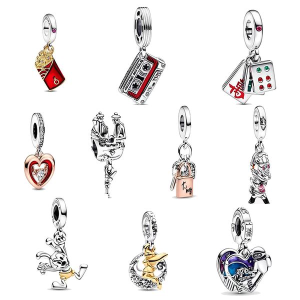 925 sterling silver new oswald wall-e and eve glow-in-the-dark mahjong get-rich loose beads pandora diy bracelet, Black
925 sterling silver new oswald wall-e and eve glow-in-the-dark mahjong get-rich loose beads pandora diy bracelet, Black