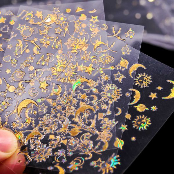 stickers decals set aurora gold silver nail stickers 3d holographic laser heart star moon flame sun decals butterfly diy nail art decoration, Black
stickers decals set aurora gold silver nail stickers 3d holographic laser heart star moon flame sun decals butterfly diy nail art decoration, Black