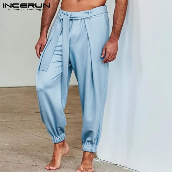 pants men pants lace up joggers solid color baggy pockets casual trousers streetwear cozy 2022 leisure pantalones hombre 5xl incerun 7, Black
pants men pants lace up joggers solid color baggy pockets casual trousers streetwear cozy 2022 leisure pantalones hombre 5xl incerun 7, Black