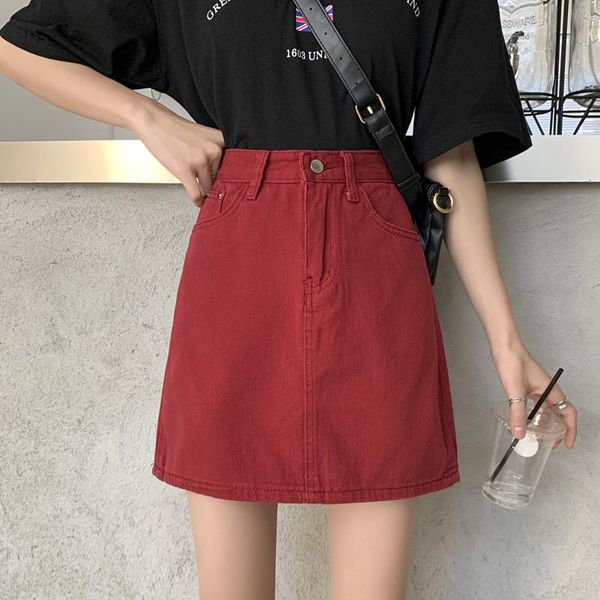 dresses denim skirt plus size women tall waist high elastic multicolor summer cowboy pants skirt all match short skirt, Black;gray
dresses denim skirt plus size women tall waist high elastic multicolor summer cowboy pants skirt all match short skirt, Black;gray