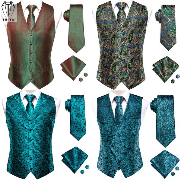 blazers hitie brand silk mens vests green teal waistcoat jacket tie pocket square cufflinks for men dress suit wedding party business, White;black
blazers hitie brand silk mens vests green teal waistcoat jacket tie pocket square cufflinks for men dress suit wedding party business, White;black