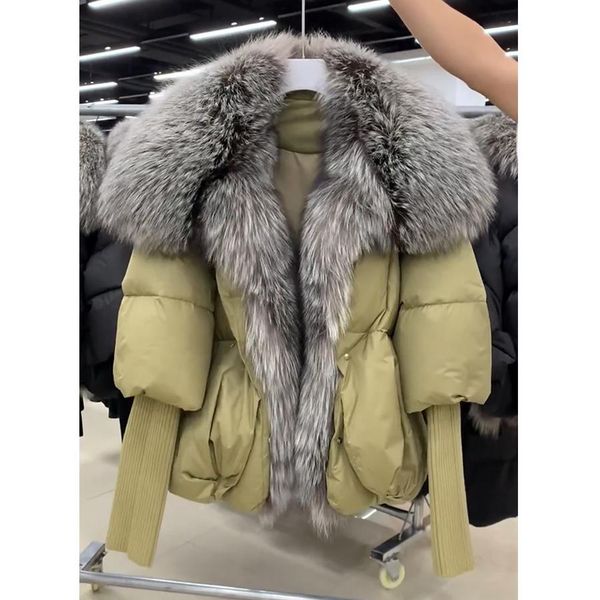 fur real fur jacket women winter parka luxury down jacket women natural silver fox fur collar brand short ladies jackets 2022, Black
fur real fur jacket women winter parka luxury down jacket women natural silver fox fur collar brand short ladies jackets 2022, Black