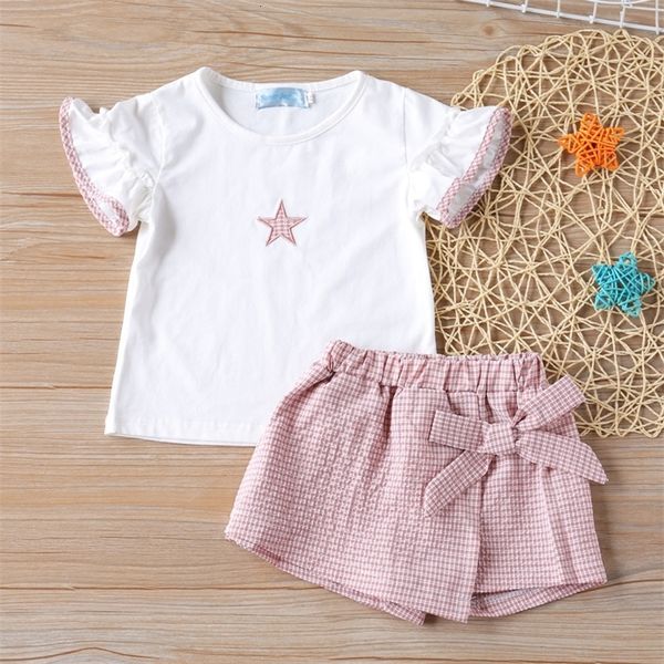 clothing sets summer girl set t-shirtshorts 2pcs casual suit sportswear kid clothes children suit baby girl clothes 230422, White
clothing sets summer girl set t-shirtshorts 2pcs casual suit sportswear kid clothes children suit baby girl clothes 230422, White