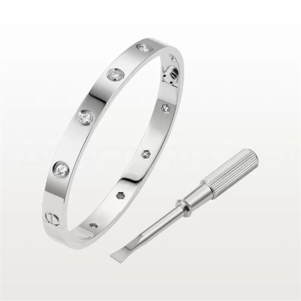 bracelets designers love screw bracelet bangle 10 diamond charm jewelry men&women titanium steel gold-plated never fade not allerg3045, White
bracelets designers love screw bracelet bangle 10 diamond charm jewelry men&women titanium steel gold-plated never fade not allerg3045, White