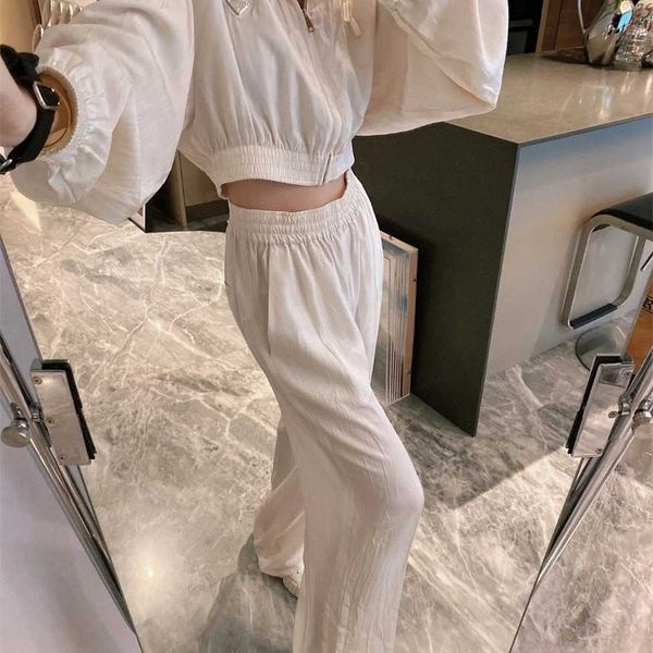 34% off family spring/summer new fashion classic triangle ribbon hooded coat+straight elastic waist casual pants, White
34% off family spring/summer new fashion classic triangle ribbon hooded coat+straight elastic waist casual pants, White