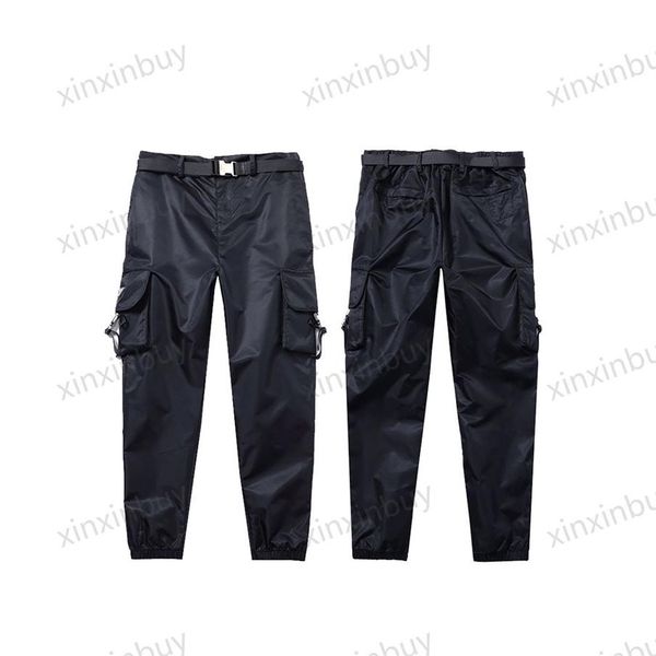 xinxinbuy men women designer pant nylon metal triangle label spring summer men casual pants letter khaki xs-2xl315d, Black;brown
xinxinbuy men women designer pant nylon metal triangle label spring summer men casual pants letter khaki xs-2xl315d, Black;brown