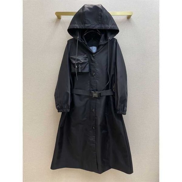 34% off family spring and autumn new classic nylon large pocket hooded long personalized versatile windbreaker coat, Black
34% off family spring and autumn new classic nylon large pocket hooded long personalized versatile windbreaker coat, Black