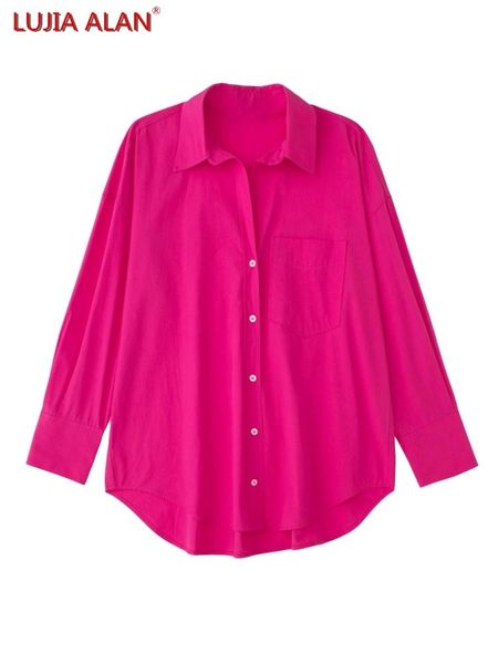 shirts turndown collar women basic poplin shirts casual female long sleeve blouse loose blusas streetwear lujia alan b630, White
shirts turndown collar women basic poplin shirts casual female long sleeve blouse loose blusas streetwear lujia alan b630, White