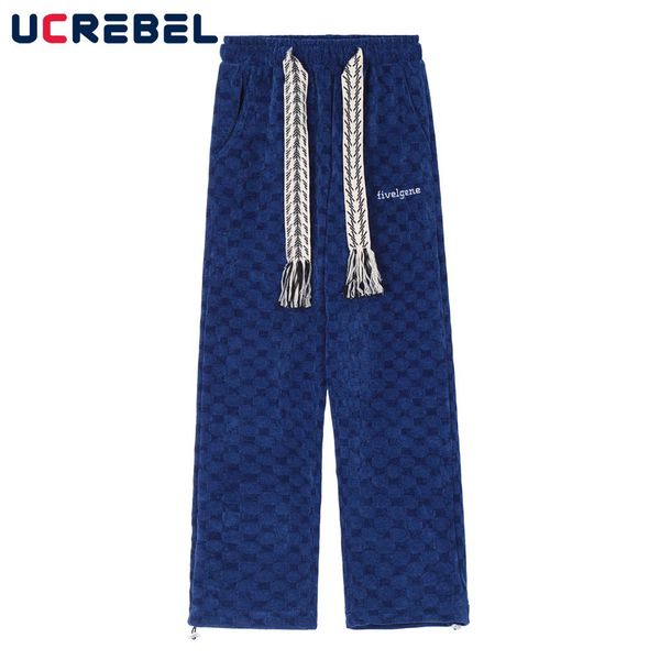 pants letter embroidery wide leg pants mens streetwear drawstring elastic waist loose straightleg pants drawstring jogger pants men, Black
pants letter embroidery wide leg pants mens streetwear drawstring elastic waist loose straightleg pants drawstring jogger pants men, Black