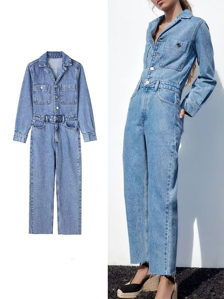women's jumpsuits rompers traf denim jumpsuits for women clothing vintage long sleeve woman rompers cowboy bodysuit zipper jumpsuit com, Black;white
women's jumpsuits rompers traf denim jumpsuits for women clothing vintage long sleeve woman rompers cowboy bodysuit zipper jumpsuit com, Black;white