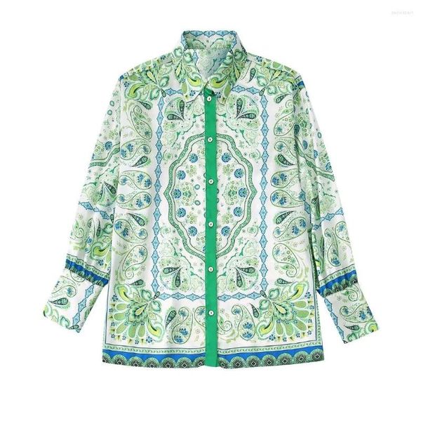 women's blouses summer shirt vintage printed mujer blusas patchwork long sleeve casual loose ladies boho woman, White
women's blouses summer shirt vintage printed mujer blusas patchwork long sleeve casual loose ladies boho woman, White