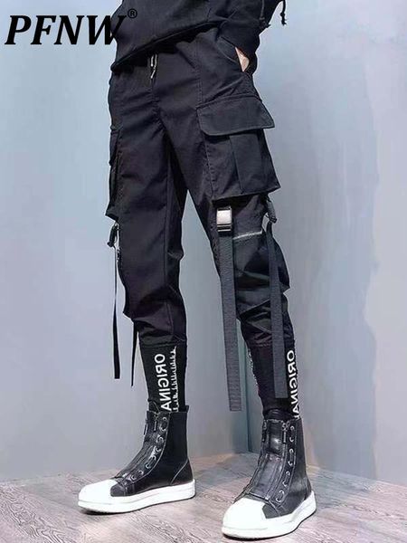 pants pfnw summer men's cargo pants embroidered joggers techwear cargo pants pockets gothic hip hop harem streetwear pants 12a2474, Black
pants pfnw summer men's cargo pants embroidered joggers techwear cargo pants pockets gothic hip hop harem streetwear pants 12a2474, Black