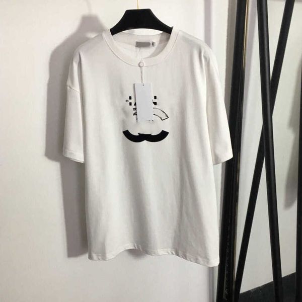 23ss tee womens t-shirt womens designer clothing round neck pure cotton logo alphabet print loose cotton all-match short sleeve t-shirt wome, White
23ss tee womens t-shirt womens designer clothing round neck pure cotton logo alphabet print loose cotton all-match short sleeve t-shirt wome, White