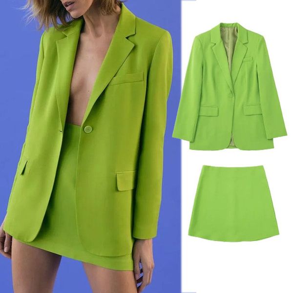 pants traf 2pcs women's skirts blazer suits 2022 pockets single button office outfits jacket long sleeve notched coats outwear, White
pants traf 2pcs women's skirts blazer suits 2022 pockets single button office outfits jacket long sleeve notched coats outwear, White