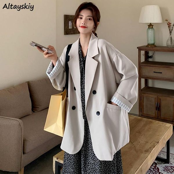 pants blazers women double breasted fashion outerwear solid loose chic spring office basic notched ladies cool allmatch cozy retro, White
pants blazers women double breasted fashion outerwear solid loose chic spring office basic notched ladies cool allmatch cozy retro, White