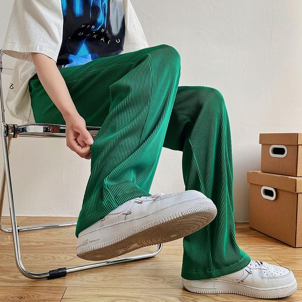 pants korean version summer pleated ice silk men's wideleg pants 2022 elastic waist tie large size loose casual pants black white
pants korean version summer pleated ice silk men's wideleg pants 2022 elastic waist tie large size loose casual pants black white