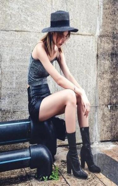 european winter boots station trendy stretch socks highheeled boots in the cylinder head diameter documentary boots 5452747, Black
european winter boots station trendy stretch socks highheeled boots in the cylinder head diameter documentary boots 5452747, Black
