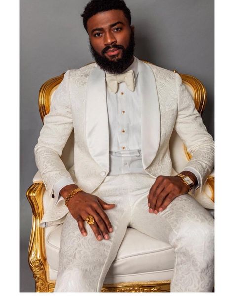 blazers groomsmen ivory pattern groom tuxedos shawl lapel men suits 2 pieces wedding man blazer ( jacket+pants+tie ) c588, White;black
blazers groomsmen ivory pattern groom tuxedos shawl lapel men suits 2 pieces wedding man blazer ( jacket+pants+tie ) c588, White;black