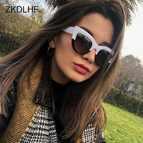 sunglasses 2022 fashion round cat eye style sunglasses woman luxury brand designer vintage sun glasses female glasses gafas de sol uv400 j23, White;black
sunglasses 2022 fashion round cat eye style sunglasses woman luxury brand designer vintage sun glasses female glasses gafas de sol uv400 j23, White;black